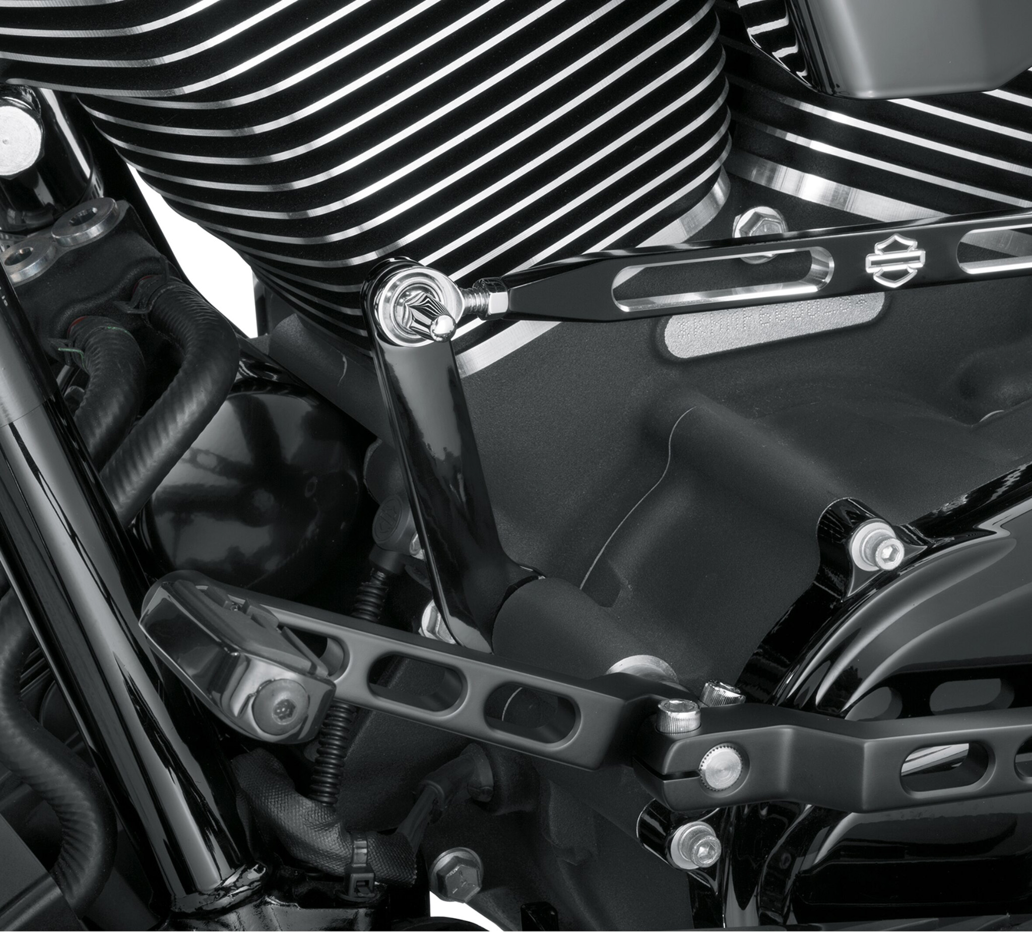 Harley-Davidson 06-18 XL Gloss Black Adjustable Shift Lever